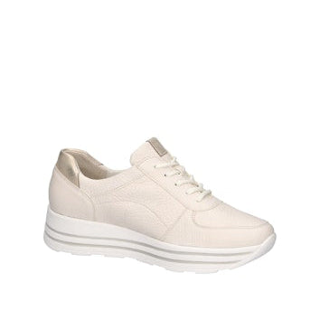 White sneaker on a white background