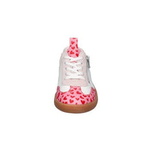 Load image into Gallery viewer, Waldlaufer Wide Fit White and Pink Trainer|704002264
