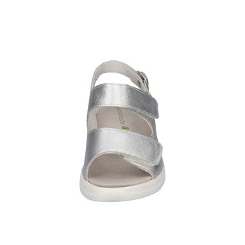 Waldlaufer Silver Wide Fit Sandal|929004211