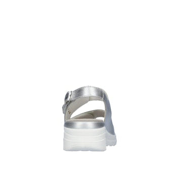 Waldlaufer Silver Wide Fit Sandal|929004211