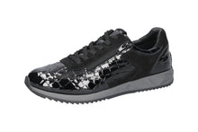 Load image into Gallery viewer, Waldlaufer Wide Fit Black Patent Trainer|598002001

