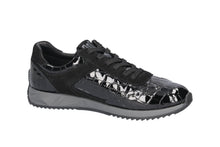 Load image into Gallery viewer, Waldlaufer Wide Fit Black Patent Trainer|598002001
