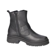Load image into Gallery viewer, Waldlaufer Wide Fit Black Ankle Boot|930803001
