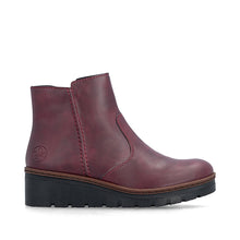 Load image into Gallery viewer, Rieker Burgundy Ankle Boot|X916535
