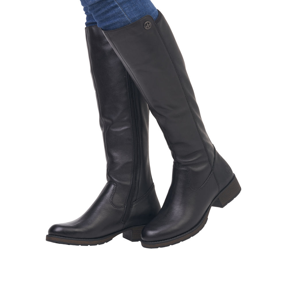 Rieker Z959101BL-Tall Boot.