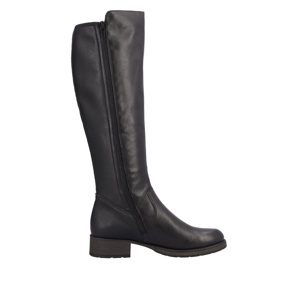 Rieker Black Tall Boot|Z959101N