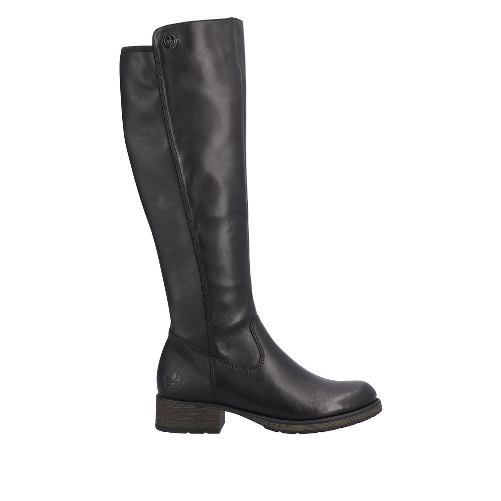 Rieker Black Tall Boot|Z959101N