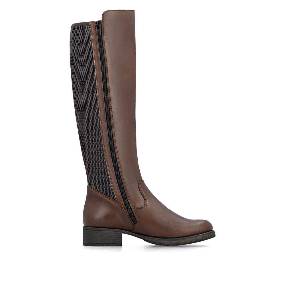 Rieker Brown Tall Boot|Z959129