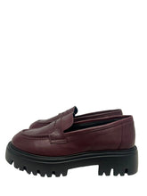 Load image into Gallery viewer, KMB Burgundy Leather Chunky Loafers
