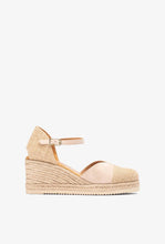 Load image into Gallery viewer, Unisa Nude Wedge Espadrille|CECHNU
