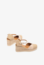 Load image into Gallery viewer, Unisa Nude Wedge Espadrille|CECHNU

