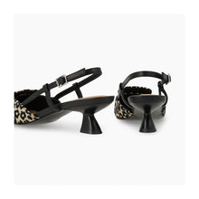 Load image into Gallery viewer, Lodi Leo Print Raffia Sling Back|CASIOPEAC1
