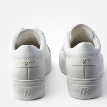 Load image into Gallery viewer, Paul Green White Leather Platform Trainer|5241000
