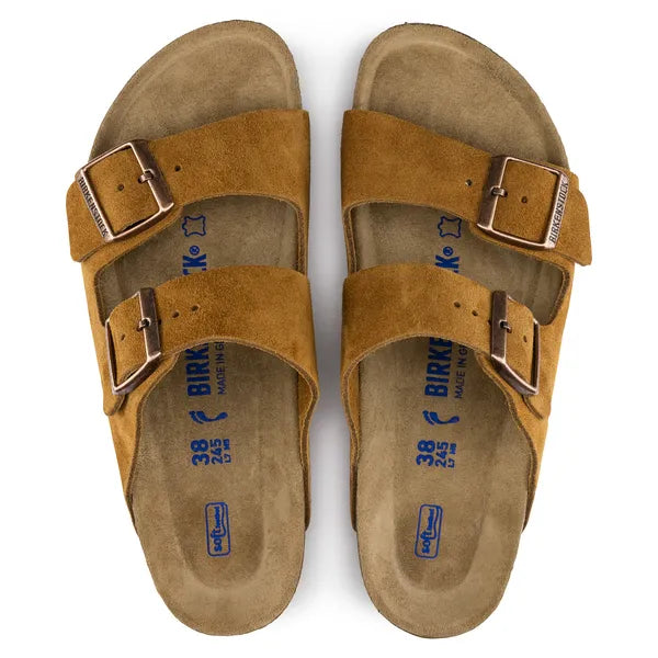 Arizona Soft Footbed Mink Suede Leather |1009527