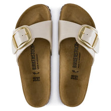 Load image into Gallery viewer, Birkenstock Madrid Big Buckle Birko-Flor Pearl White|1015278
