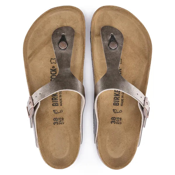 Birkenstock Gizeh Birko Flor Graceful Taupe|1016144S26