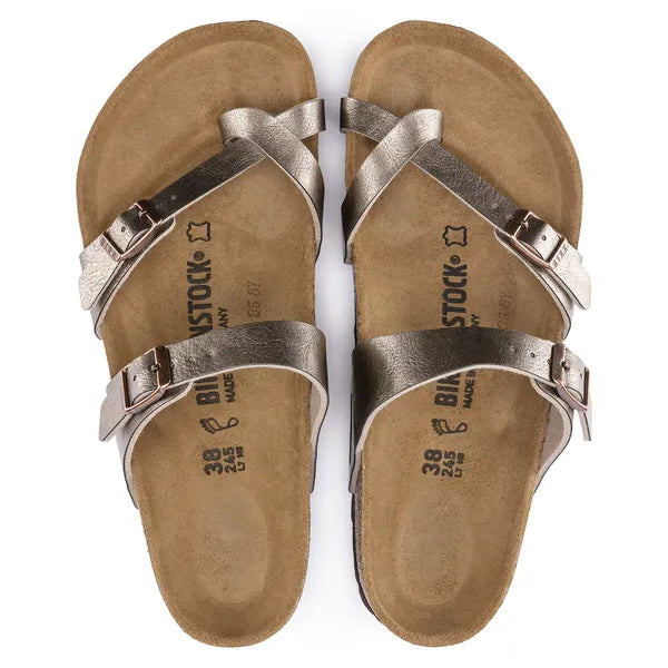 Birkenstock Mayari Birko Flor Graceful Taupe|1016408S26