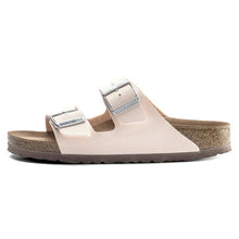 Load image into Gallery viewer, Beige sandal with a white sole on a white background
