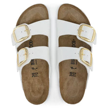 Load image into Gallery viewer, Birkenstock Arizona Big Buckle Birko-Flor Patent White|1019818
