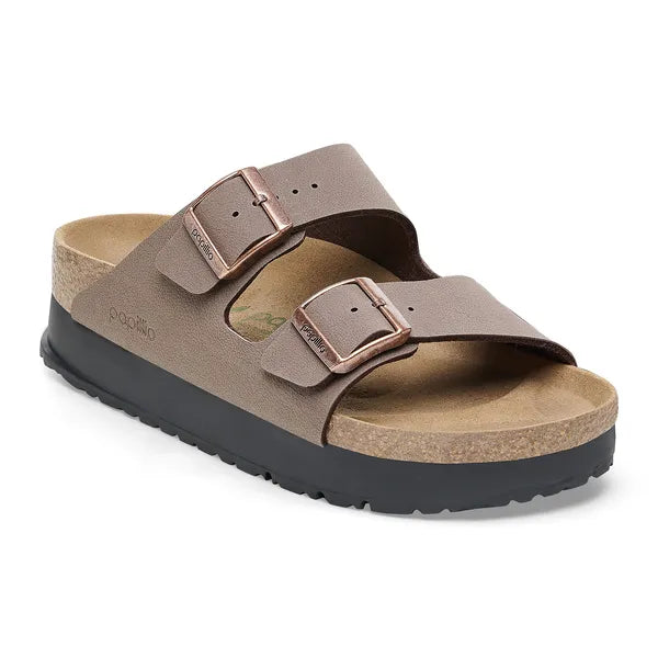Birkenstock Arizona Flex Platform Birko-Flor Mocca|1027417