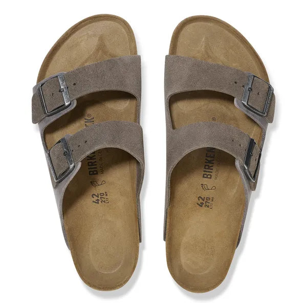 Birkenstock Arizona Mixed Leather Concrete Gray|1029159