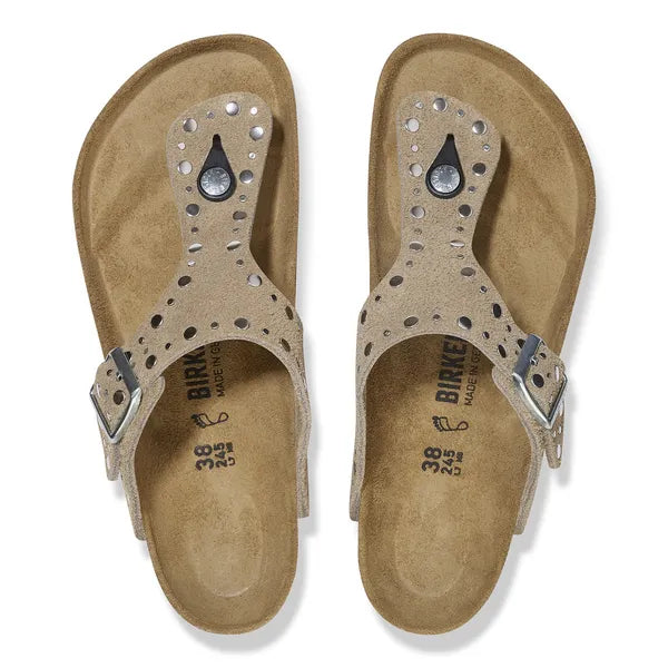 Birkenstock Gizeh Rivet  Suede Leather |1029388