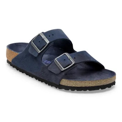 Birkenstock Navy Suede Arizona Soft|1030893