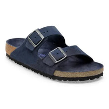 Load image into Gallery viewer, Birkenstock Navy Suede Arizona Soft|1030893
