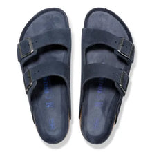 Load image into Gallery viewer, Birkenstock Navy Suede Arizona Soft|1030893
