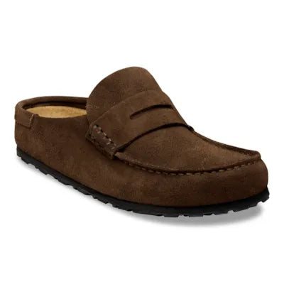 Birkenstock Naples Wrapped Suede Leather Brown|1031701