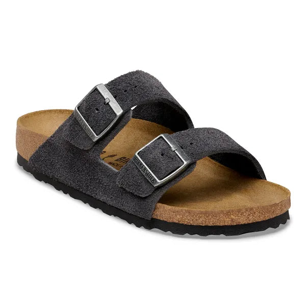 Birkenstock Arizona Suede Leather Charcoal|1031625
