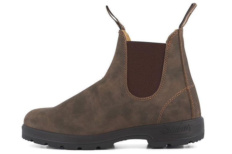 Blundstone 585 Ladies Rustic Brown Leather Chelsea Boots – side view