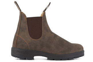 Blundstone 585 Ladies Rustic Brown Leather Chelsea Boots – side view