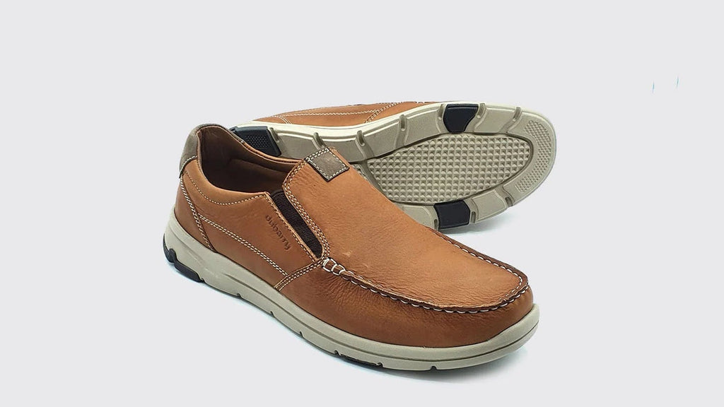 Dubarry Brown Comfort Slip On|BOSTON02