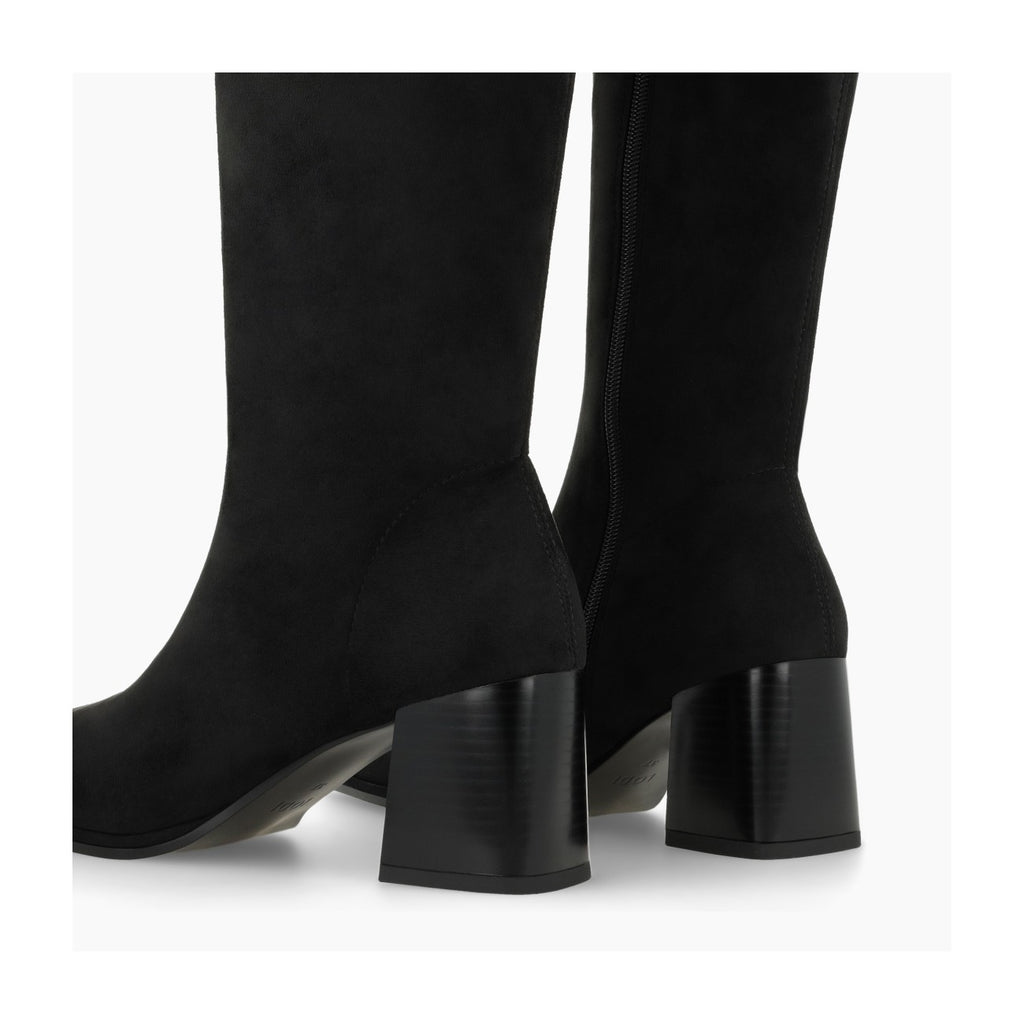 Lodi Black Stretch Tall Boot |HALBORBK
