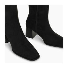 Load image into Gallery viewer, Lodi Black Stretch Tall Boot |HALBORBK
