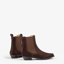 Load image into Gallery viewer, Unisa Dark Brown Ankle Boot|FLIPABR
