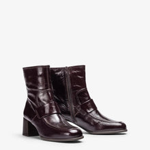Load image into Gallery viewer, Unisa Testa Brown Ankle Boot|LIPPIBR
