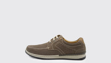 Load image into Gallery viewer, Brown casual shoe on a light gray background
