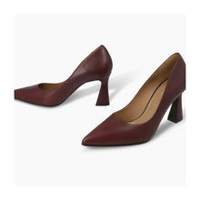 Load image into Gallery viewer, Lodi Burgundy Leather Court Shoe|ROAC214
