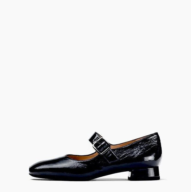 Unisa Black Patent Mary Jane|CULVERNE