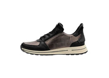 Load image into Gallery viewer, Ara Wide Fit Black &amp; Bronze Trainer|122483615
