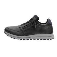 Load image into Gallery viewer, Ara Black Leather Gore-Tex Trainer|112450111
