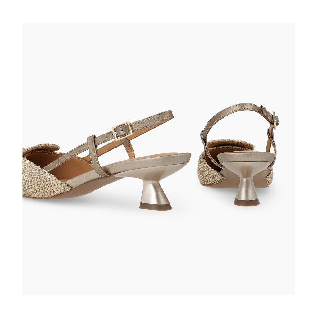 Lodi Beige Raffia Sling Back|CASIOPEAC2