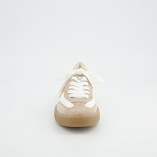 Load image into Gallery viewer, Paul Green White and Beige Suede Trainer|5437119
