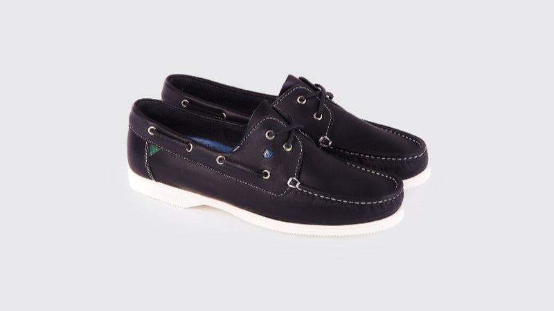 Dubarry Navy Men "Dubes" Deck Shoe | Admirals