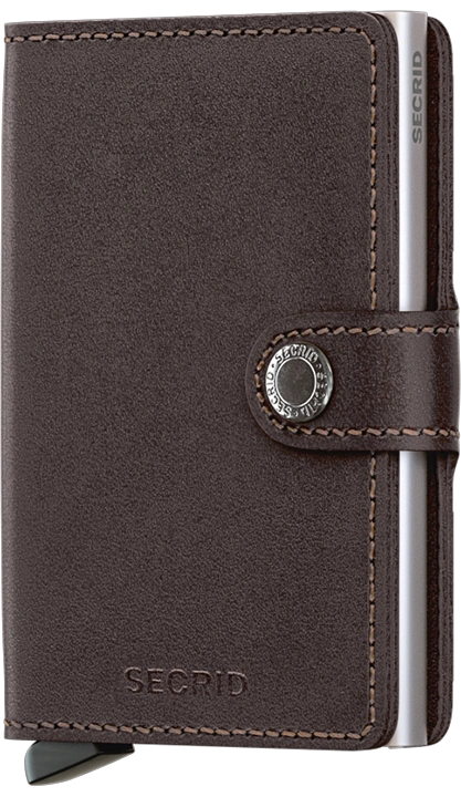 Secrid Original Wallet- Dark Brown.