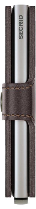 Secrid Original Wallet- Dark Brown.