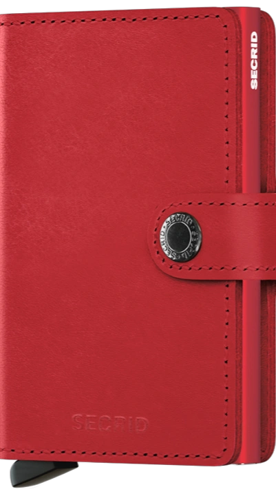 Secrid Original Wallet- Red.