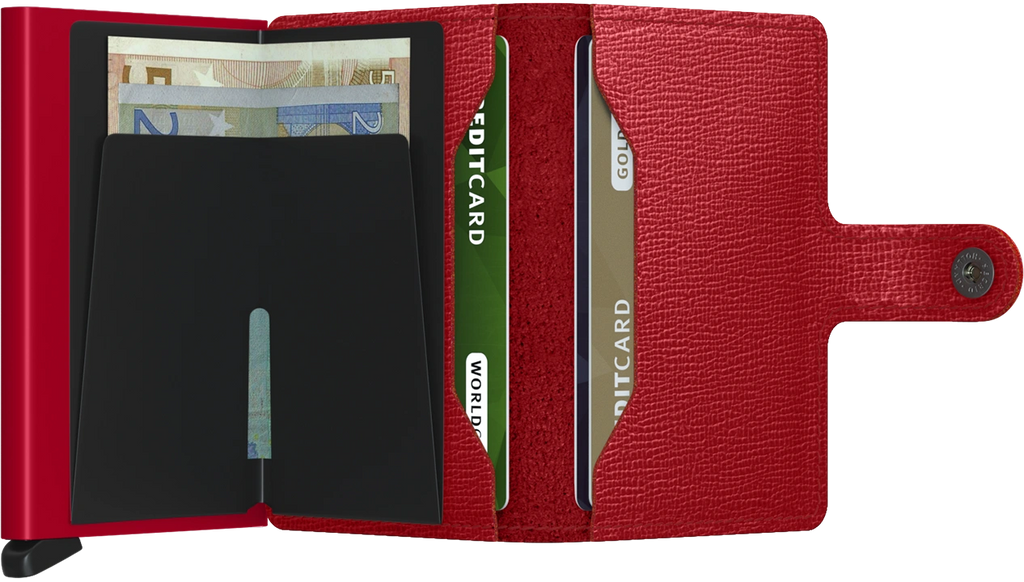 Secrid Crisple Wallet- Lipstick.